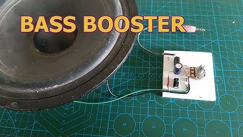 DIY Bass Booster Circuit At Home