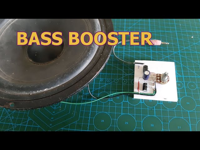 DIY Bass Booster Circuit At Home class=