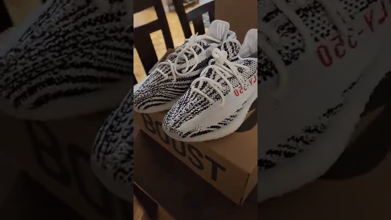 Yeezy 350 V2 Zebra