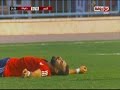 Al Nasr Player Ahmed Darwish Fainted Instantly After The Ball Hit His Face