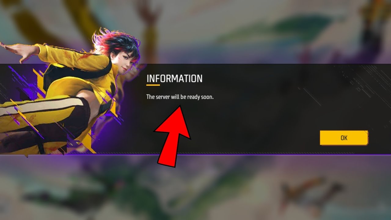 This server will be ready soon | Free Fire How to Solve this