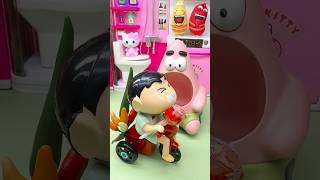 Satisfying with Unboxing Shin Chan and Patrick Star Toys ASMR #asmr #funny #toys#relaxing #shorts