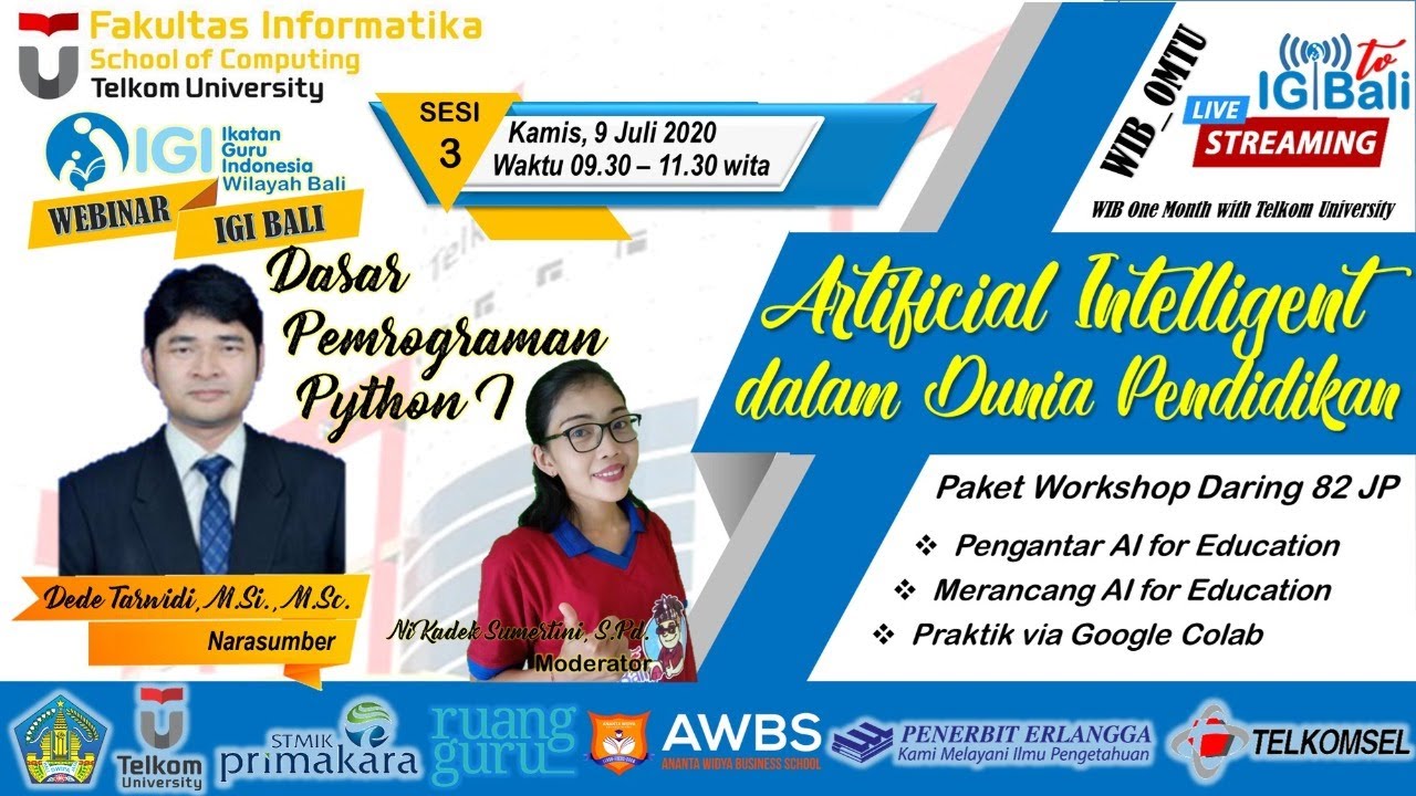 WIB_OMTU Seri 3 : Dasar Pemrograman Python I