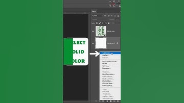How to Solid Color a Layer in Photoshop #howtosolidcoloralayerinphotoshop #solidcolor #photoshop #yt