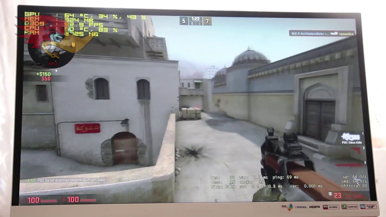 CSGO-Q6600-GeForce 9800 GTX+ 512mb-4 GB DDR2 Ram