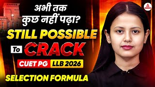 Famous How to Crack CUET PG LLB 2026 From Scratch | Exam Pattern, Syllabus & Subject Weightage Wealth