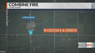 Longview fire put out by the quick actions of farmers, firefighters