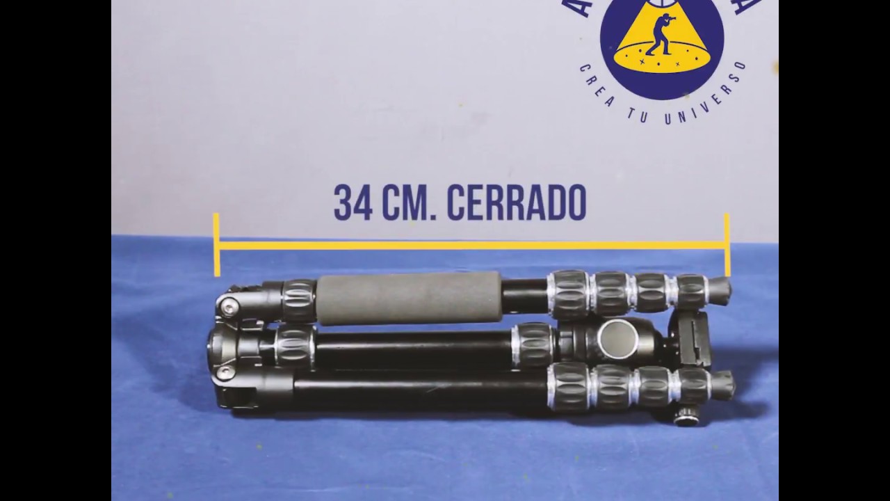 Trípode Compacto Profesional Weifeng WT-6615B-M Con Monopie y Bolso - Apertura: Crea tu Universo