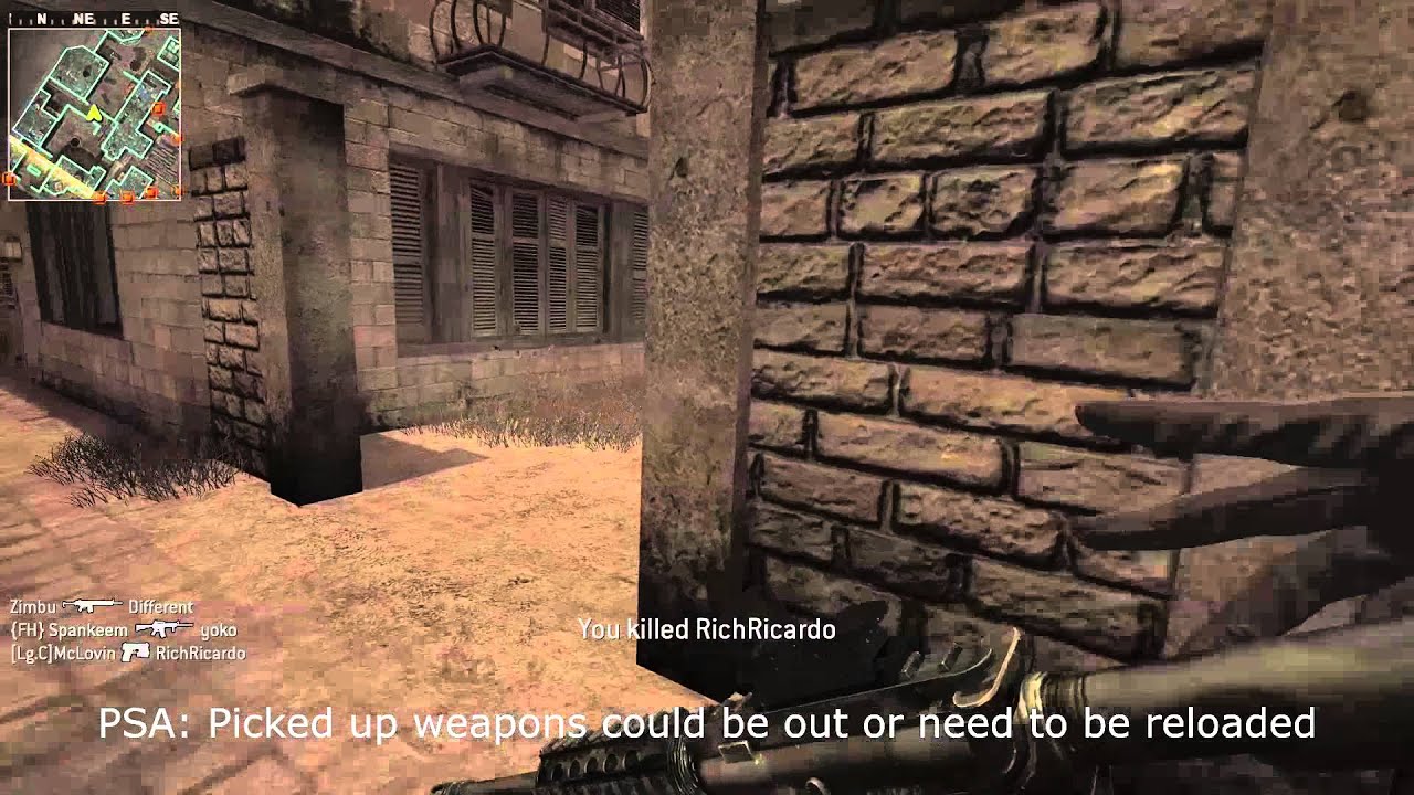 COD 4 bullet dodging no hopping - YouTube