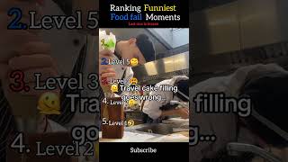 Ranking Funniest Food Fail moments #funny #fails #shorts