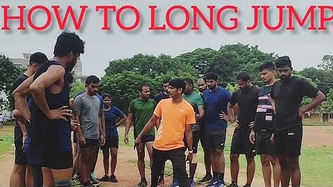 HOW TO Do LONG JUMP - FULL APPROACH ON RUNWAY