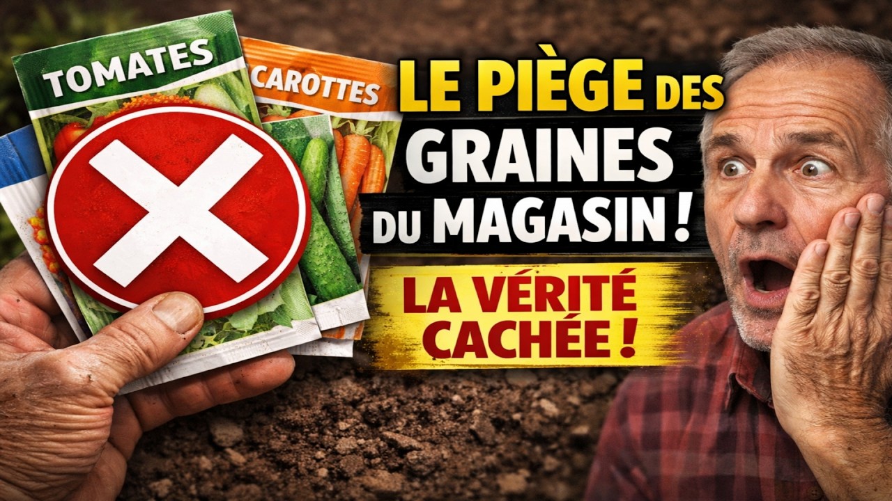 LE PIÈGE des Graines de Magasin : La Vérité qu'ON VOUS CACHE !