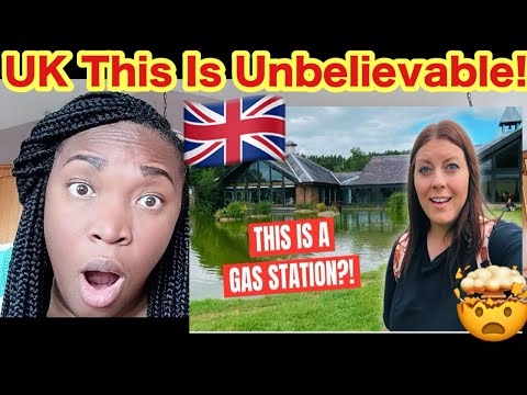 American Tries the UK's Favourite Service Station