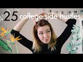 25 Side Hustle ideas ✦ How to make money as a college/uni student ✦ Natasha Rose