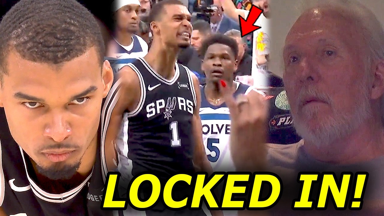 Bawi ni Victor Wembanyama sa Timberwolves, ayaw mapahiya sa harap ng LEGEND coach ng spurs!