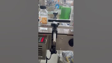 Double sides Square Bottle Labeling Machine #labelingmachine #labeling #machine