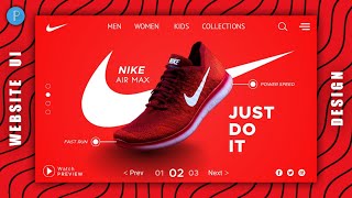 Pro Level Demo Website Design For NIKE Shoe on Android Using PixelLab Tutorial🔥 screenshot 5