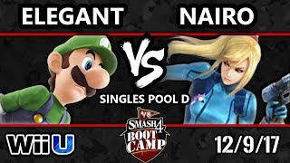 S4BC Smash 4 - BSD | Elegant (Luigi) vs NRG | Nairo (ZSS) - WiiU Pools