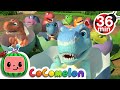 Ten Little Dinos + More Nursery Rhymes & Kids Songs - CoComelon