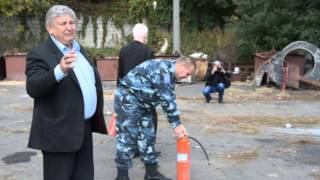 Учения по пожарной безопасности Учения по пожарной безопасности