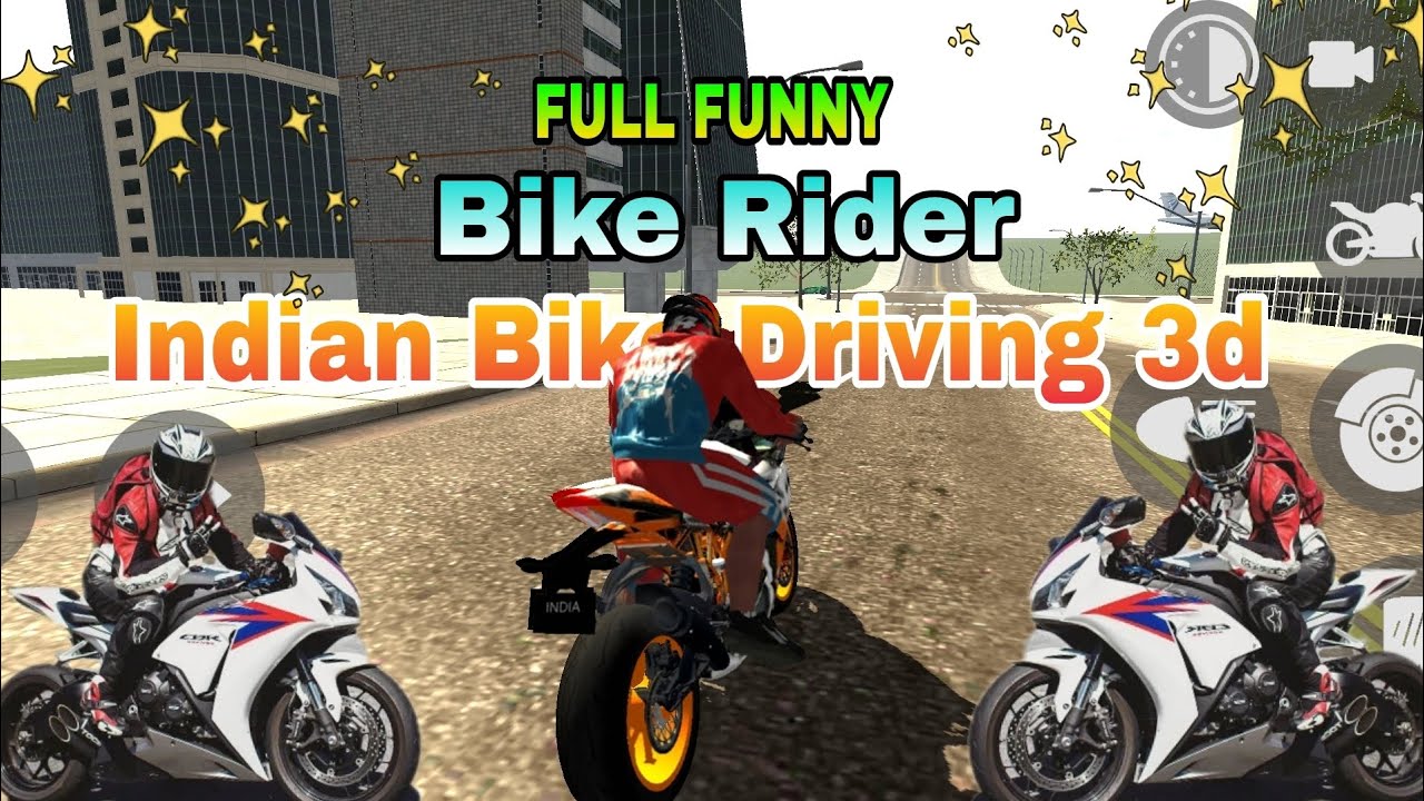 Indian Bike Driving 3d |Bike Rider|😜Funny Video #1 #gaming - YouTube