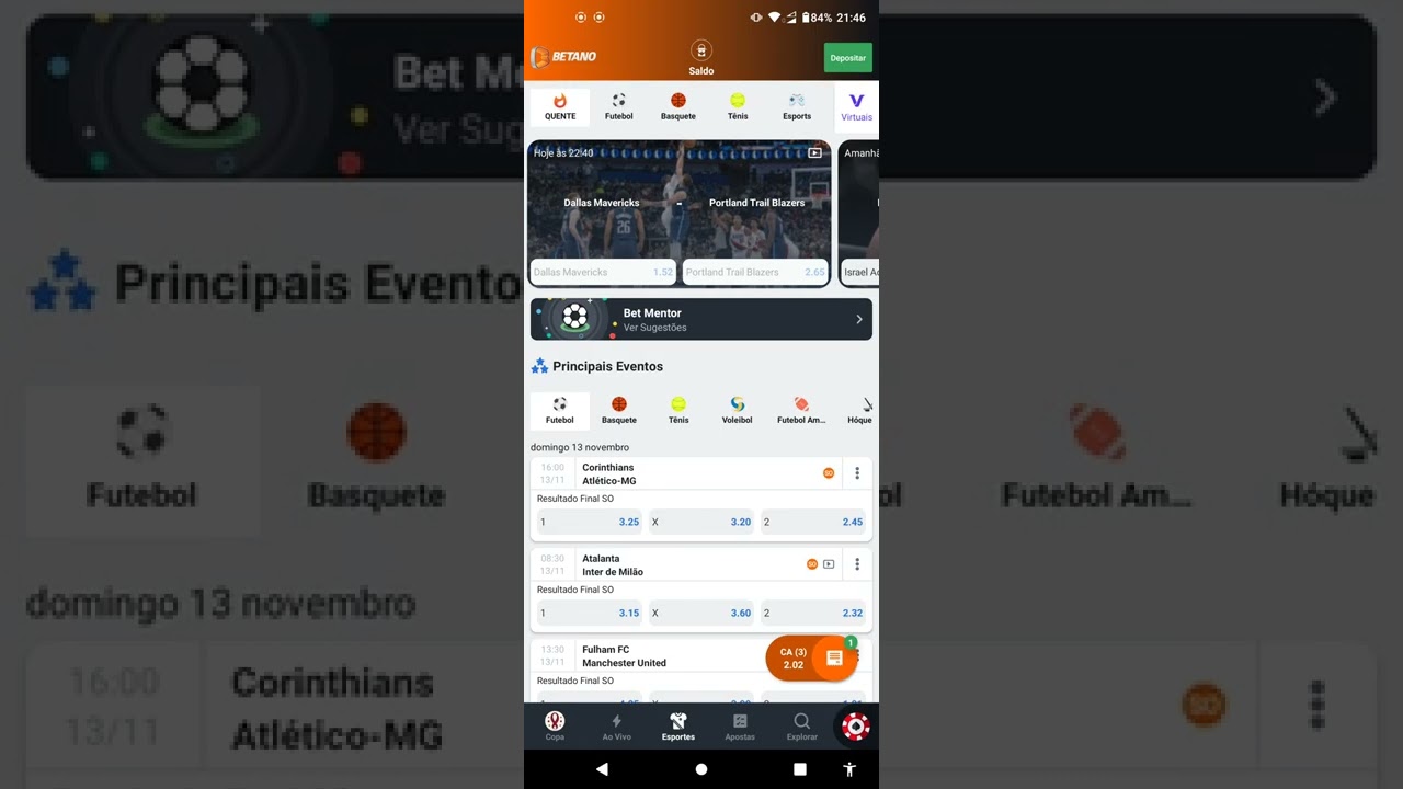 como apostar futebol na betano