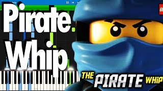 Video thumbnail of "LEGO NINJAGO - Pirate Whip - The Fold | Synthesia Piano Tutorial"