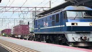 EF210-125号機[新]牽引　高速貨物列車