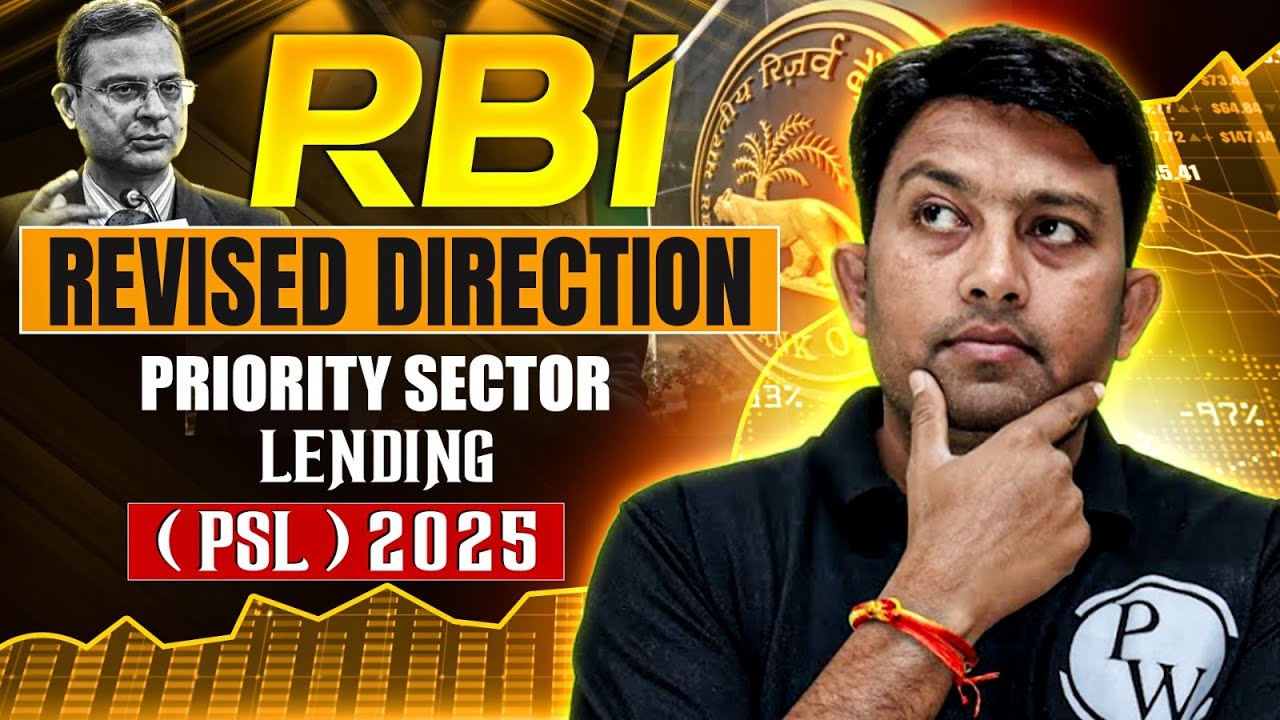 RBI Revised Direction Priority Sector Lending (PSL) 2025 | JAIIB CAIIB ...