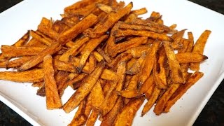 Crispy Baked Sweet Potato Fries Recipe