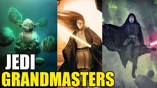 Every Jedi Grandmaster In All of Star Wars