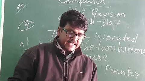 Class 1 Computer Chapter 3 to 7 Revision