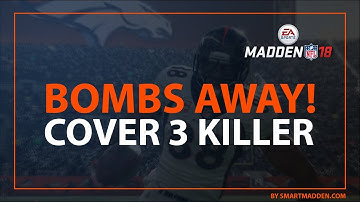 Best Madden 18 Plays - Cover 3 BOMB! Gun Doubles HB Wk Formation Scheme