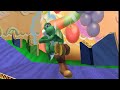 Smash Bros Remix: Classic Mode as Transformation Dinosaur (Yoshi's true form)