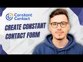 How To Create Constant Contact Form [2026 Guide]