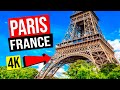 PARIS - FRANCE City Tour in 4K (Best places and attractions to see in Paris in 4K)