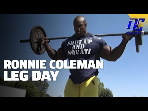 A Day in the Life of Ronnie Coleman- LEG DAY