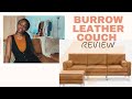 WHY DOES EVERY YOUTUBER HAVE THE ARTICLE LEATHER SOFA?| Burrow Leather Couch Review