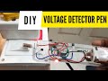 How to make a non contact voltage detector at home  diy