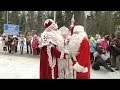Mikulások találkoztak az orosz-finn határon