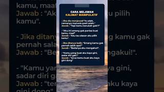 cara melawan Kalimat manipulatif...#shorts #psychologyfacts #subscribe