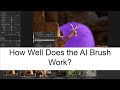 How Well Does the AI Brush Tool Work?