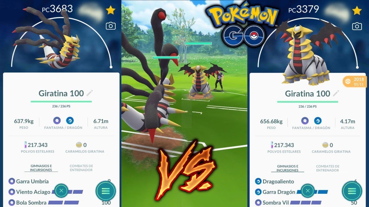 Qué forma de Giratina es mejor en Pokemon Go: Origen o Modificada