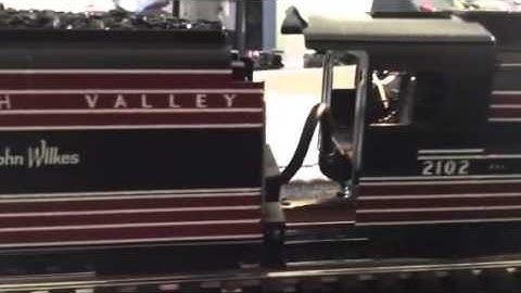 Weaver 3R Lehigh Valley 4-6-2 John Wilkes Pacific w/ MTH PS