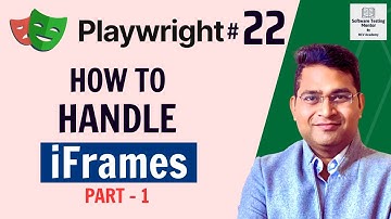 Playwright Tutorial #22 - How to Handle iFrames - Part 1