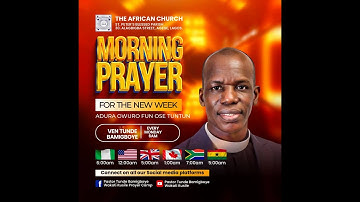 ADURA OWURO FUN OSE TUNTUN || WAKATI ITUSILE || CCDM GLOBAL II VEN TUNDE BAMIGBOYE || 09.12.24