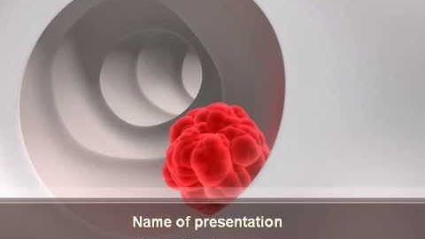 Blood Diseases PowerPoint Template by PoweredTemplate.com