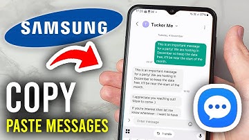 How To Copy and Paste Text Messages On Samsung Phone - Step By Step