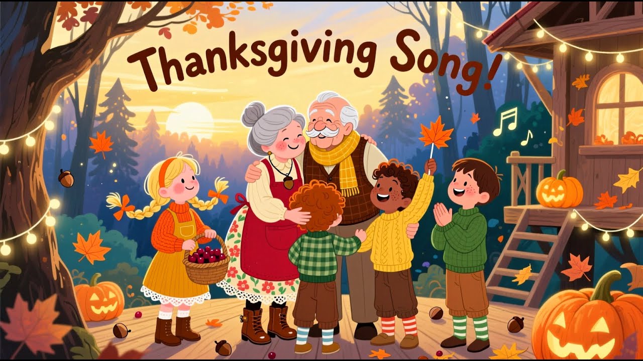 Thanksgiving Song | Nursery Rhymes And Kids Songs - YouTube