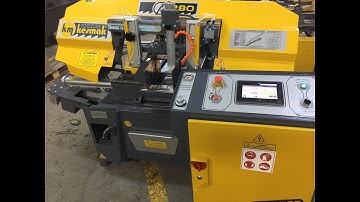 KESMAK MAKİNA SERVO SÜRMELİ ŞERİT TESTERE TEZGAHI (KMS 280)